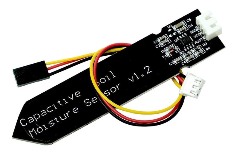 Capacitive soil moisture sensor